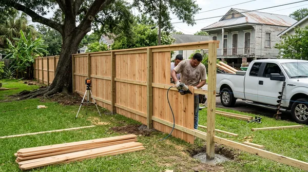 Team New Orleans Fence Company in New Orleans