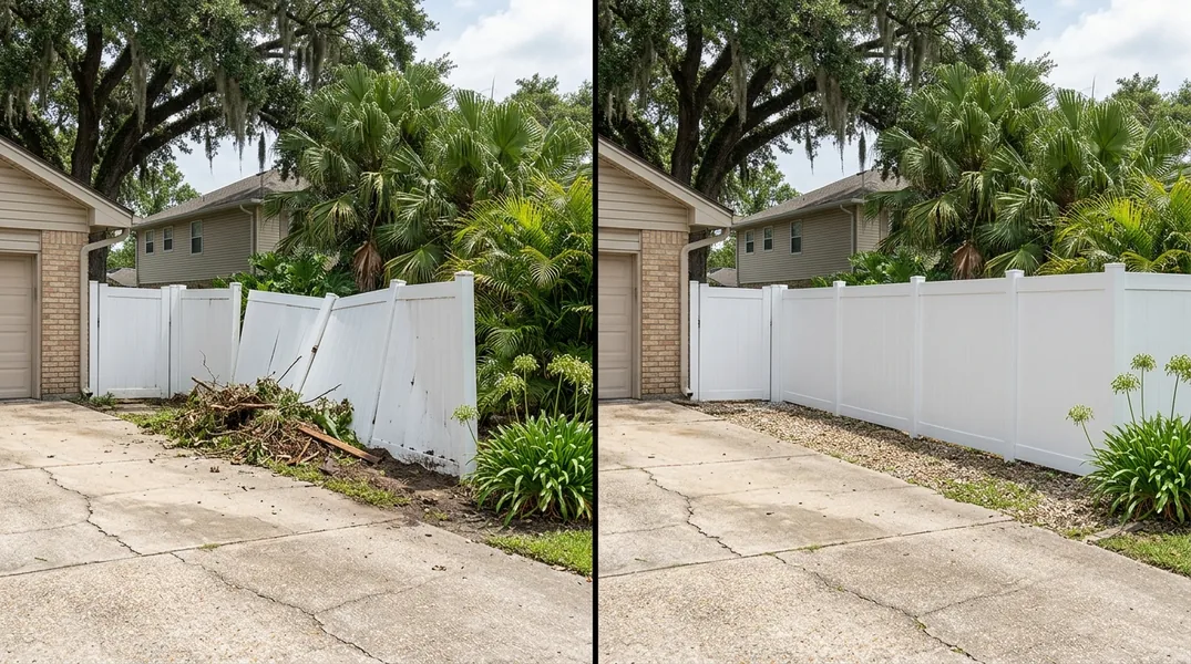 Live Oak Roots and Fence Lines in the Garden District and Uptown
