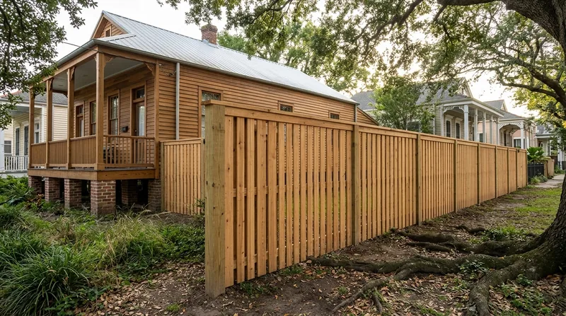 Wood & Privacy Fence Installation New Orleans