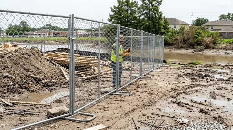 Commercial & Temporary Fencing New Orleans